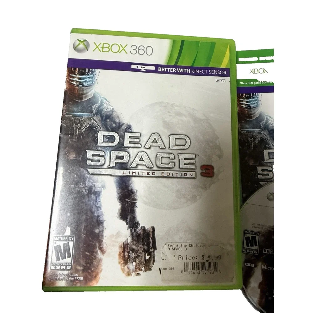 Dead Space 3 Limited Edition Xbox 360 2-Disc‎ Set Sci-Fi Horror Game